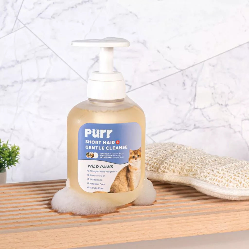 PURR Short Hair Gentle Cat Shampoo 300ml (Wholesale)